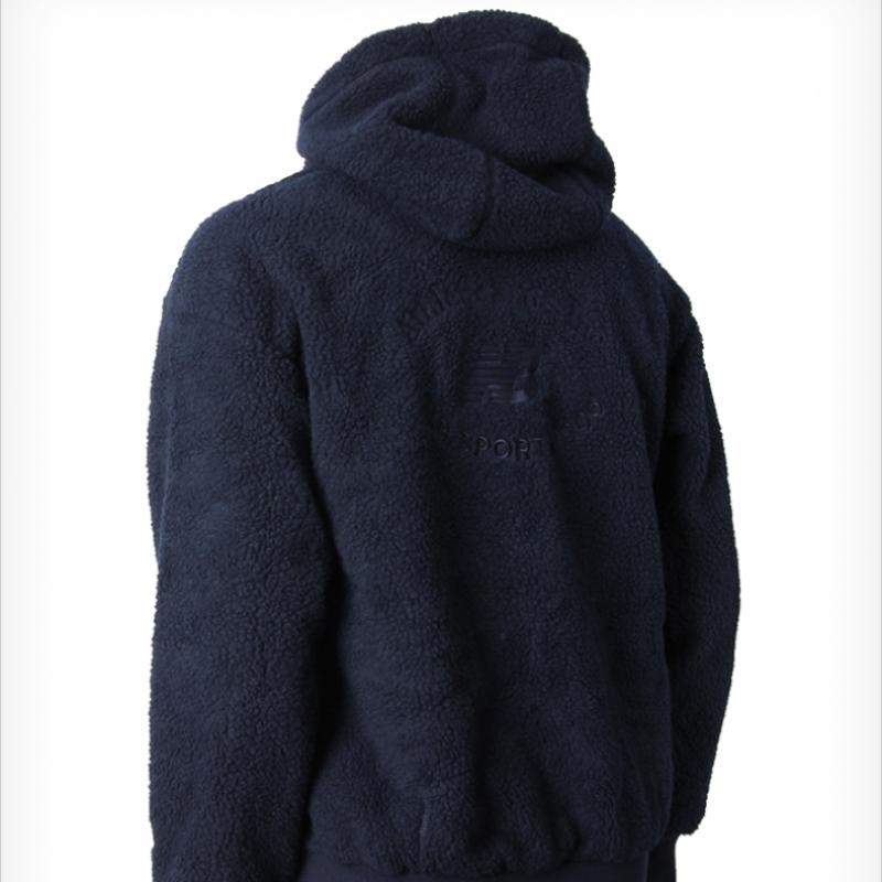 New Balance Uni Dumblefleece Hoodie Zip Up Nbmda48023