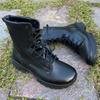 Men's Waterproof Black Leather Tactical Combat Boots