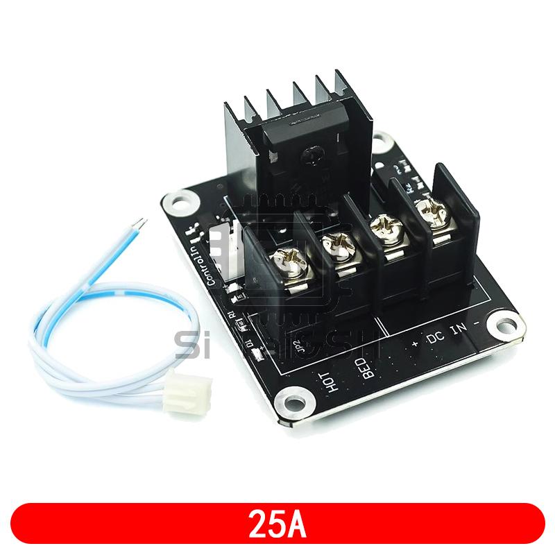 

3D Printer Hot Bed Power Expansion Board Heating Controller MOSFET High Current Load Module 25A/30A 12or24V for 3D Printer Parts