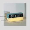 LED Digitaler Wecker Sprachsteuerung Temperatur Datum Wochentag Anzeige Timer Helligkeitseinstellung Elektronische Tischuhr Mit Umgebungslicht 12/24H