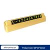 Movable Car Parking Number Plate with Hidden Design and Gift-Printed Logo