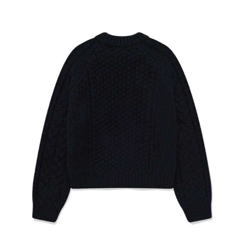 Coverknot Woman Cable Knit Navy Co2304kt65 Na