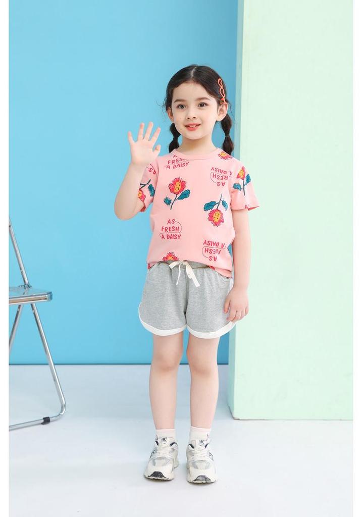 27home Kids' Summer Shorts: New Style Five-Point Pants for Girls