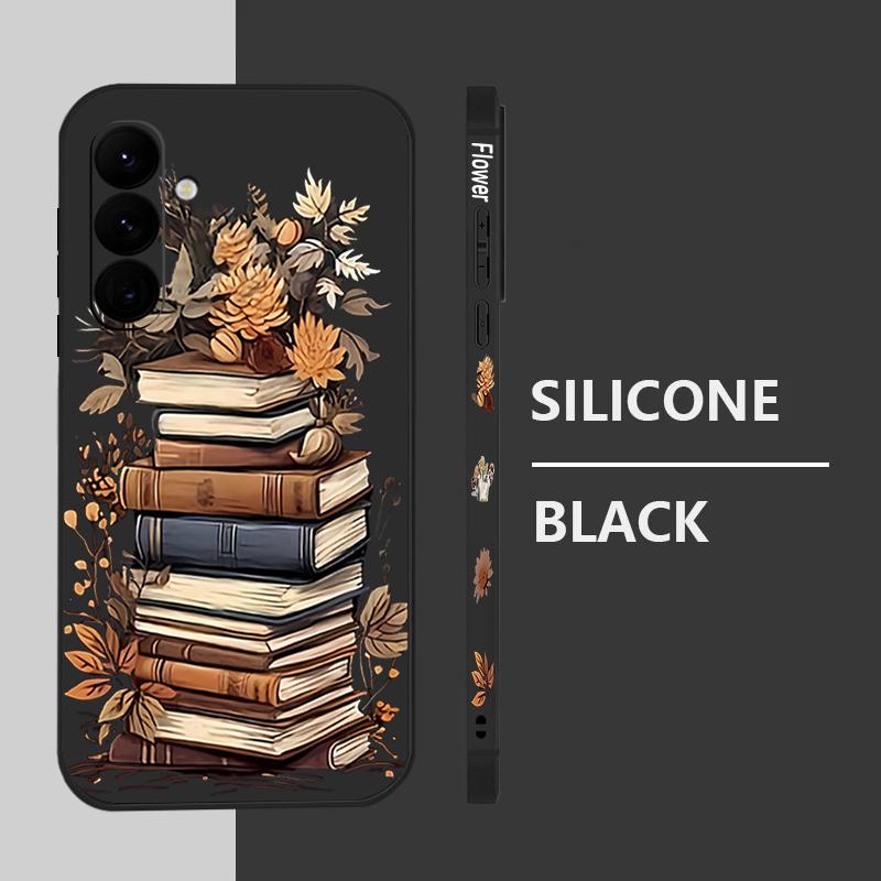 Book Print Case For Samsung Galaxy S24 S25 FE S26 S25 S23 S22 Ultra A17 A56 A16 A55 A25 A15 A36 A54 5G Lanyard Soft Cover