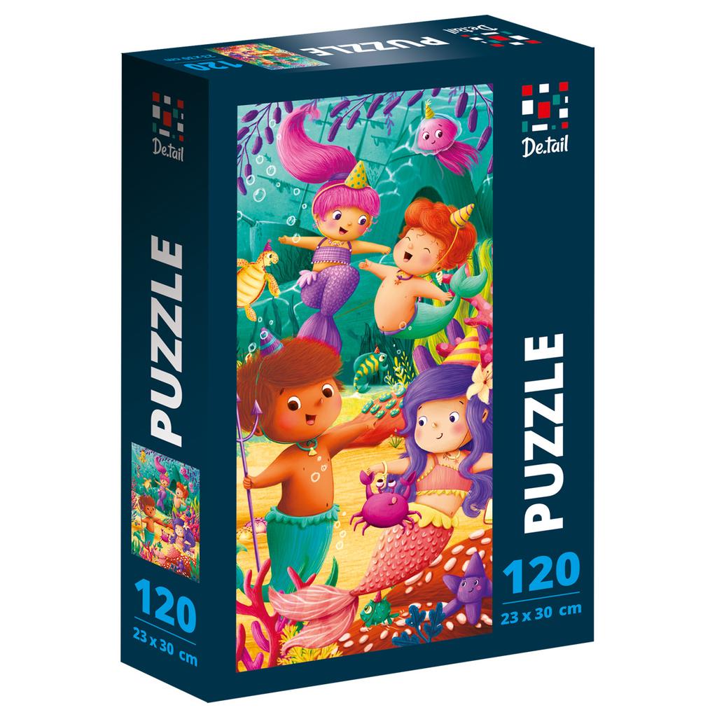 Puzzle Edukacyjne Podwodna Impreza Układanka Dla Dzieci 120 El.