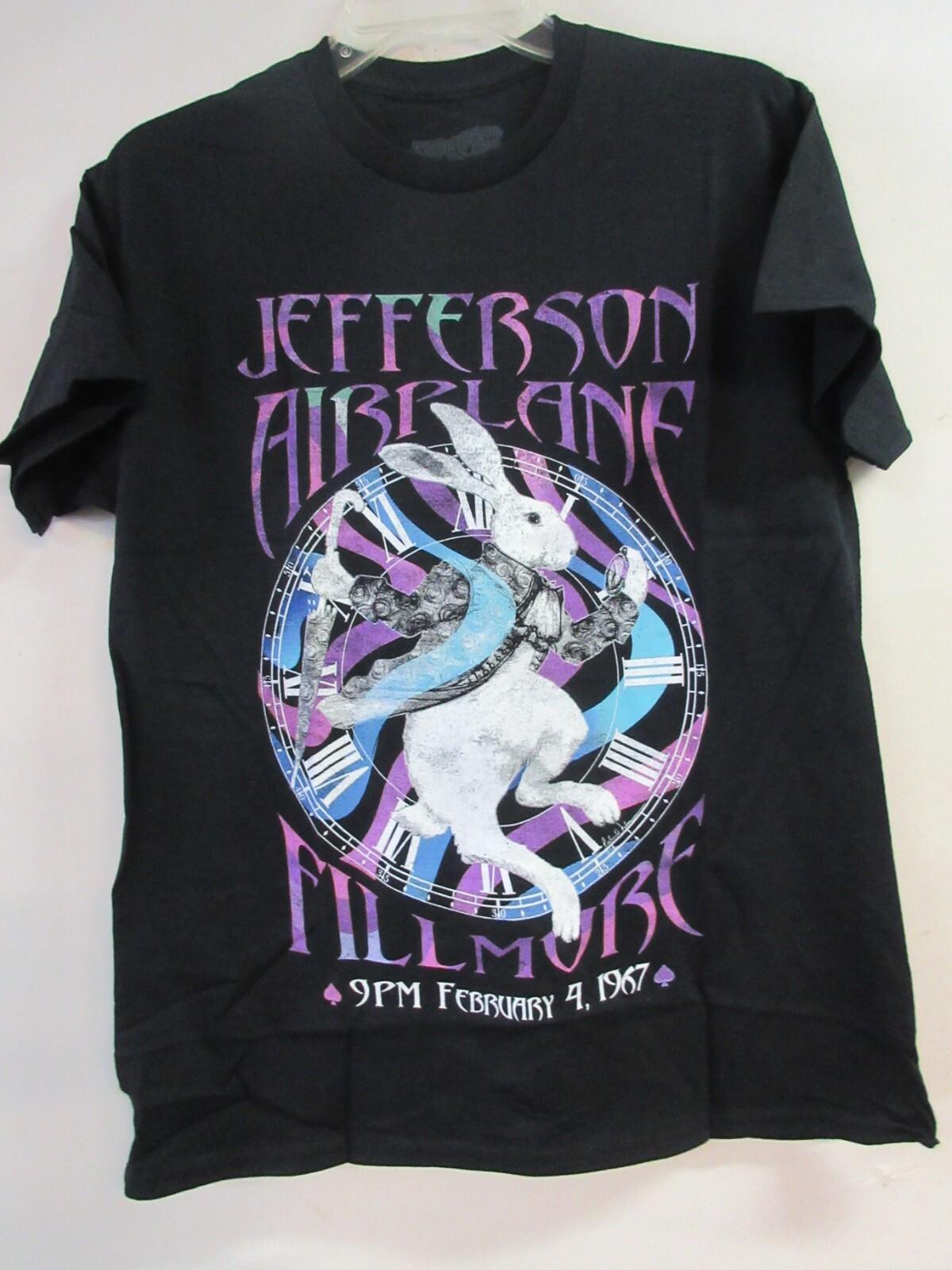 JEFFERSON AIRPLANE OFFICIAL WHITE RABBIT 2024 BAND CONCERT MUSIC T- MEDIUM Unisex T-Shirt XL
