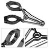 Qiilu Motorcycle Bike Headlight Mount Bracket [1 Pair Set] 1.6 Inches (41 Mm) CNC