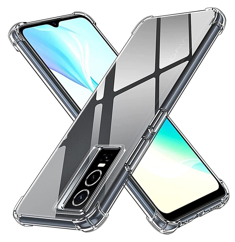 Shockproof Airbag TPU Case for VIVO Y17S Y27S Y78 Y36 Y35 Y16 Y22S Y02 Y100 Y77 Y76 5G Protective Cover Capa Fundas Coque