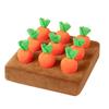 Enrichment Dog Toys Farm Plush Carrots Snuffle Interactive Dog Toys For Pet Stress