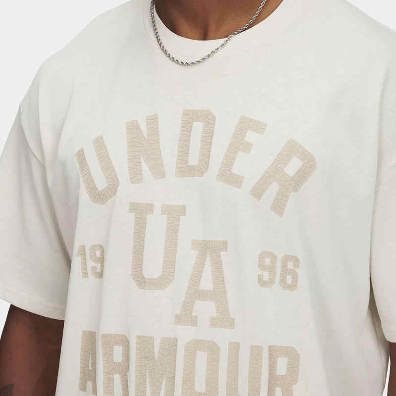 Under Armour Varsity Ss25 Sports Casual Comfortable Short Sleeve T-Shirt Men Tops Rock 1390179-279