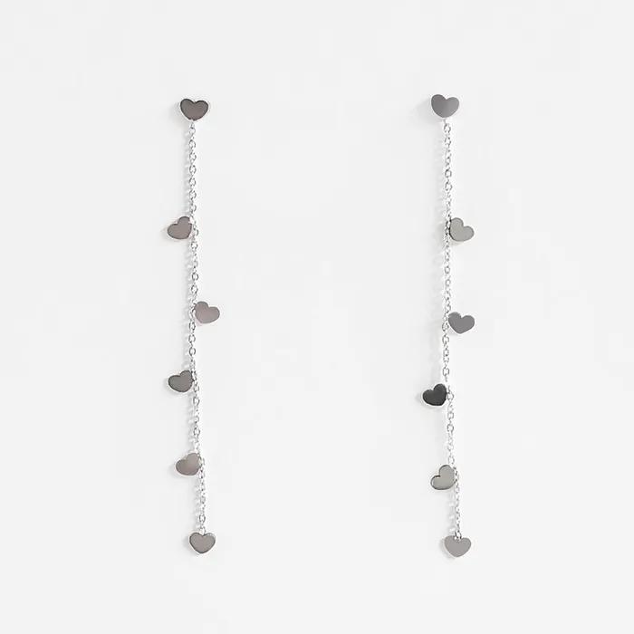 Milky Way Heart Earrings (2colors)