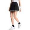 Fila Athletics Tennis Series Versatile Comfortable Pleated Casual Skirt Women Skirts Deep-Black A11W523308F-BK
