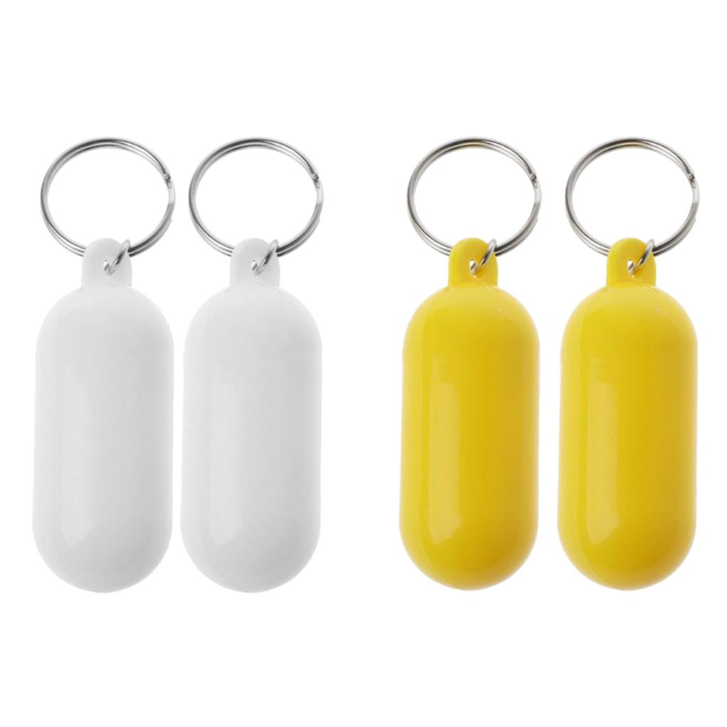 2 Stück Schaumstoff Schlüsselanhänger Halter Schwimmend Zurück Hängend Kajak Schlüsselanhänger Marine Schwimmfähig Segelns Schwimmender Anhänger Angel Schlüsselanhänger