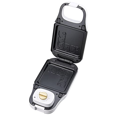 CCP Crispy Character Multi-Sandwich Maker, Sumikkogurashi, KM-CM75-SG, White