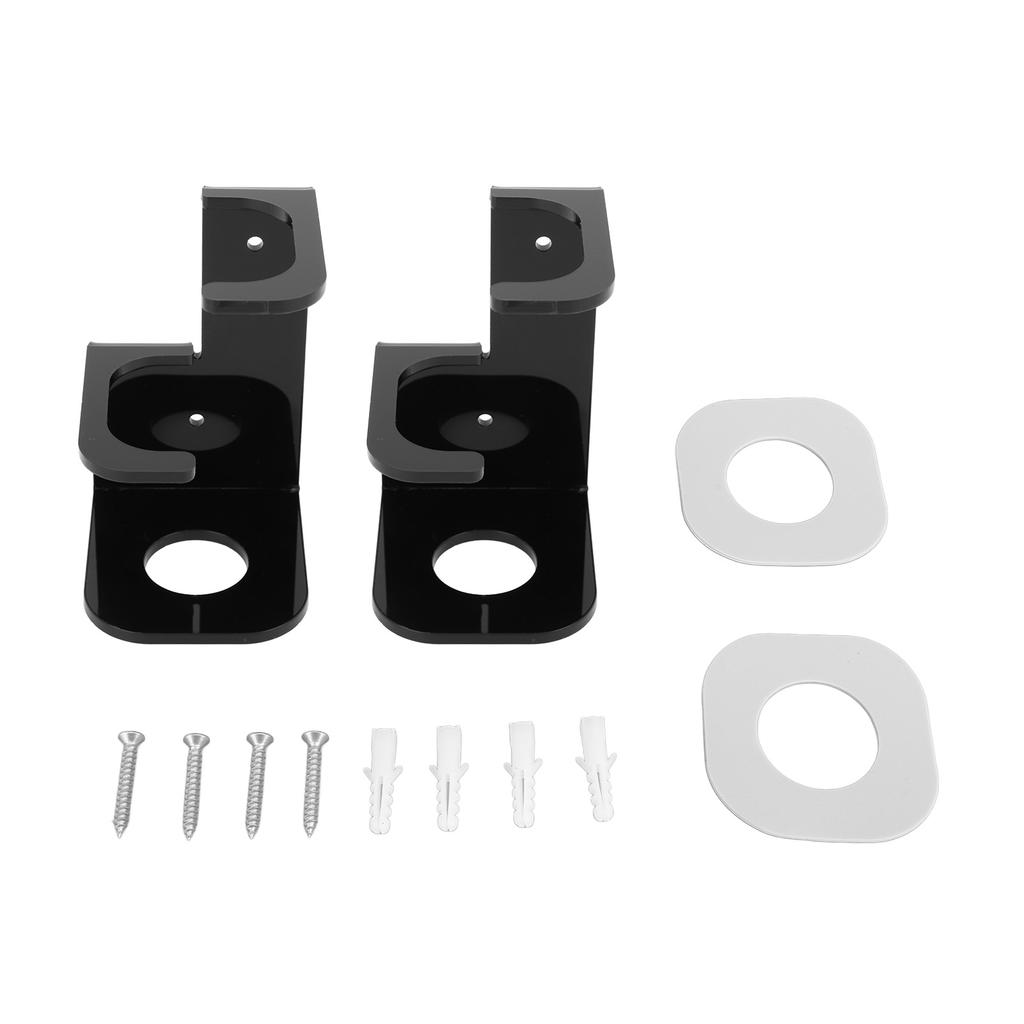 2PCS Lightsaber Wall Mount Stand Acrílico Vertical Exibindo Light Saber Holder Rack para Home Hallow