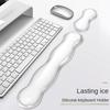 With Wrist Rest Mouse Pad Silicone Mouse Wrist Rest Soft Ergonomic Mouse Wrist Mat Home Use