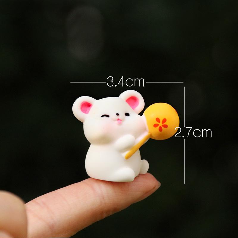 

Мини Плюшевые Куклы Знаков Зодиака - Милые Фигурки Животных для Украшения Рабочего Стола