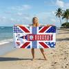 UK England Flag Towel Soft Pool Gift For Travel Gym Shower Camping Quick Dry Sports Beach Towel