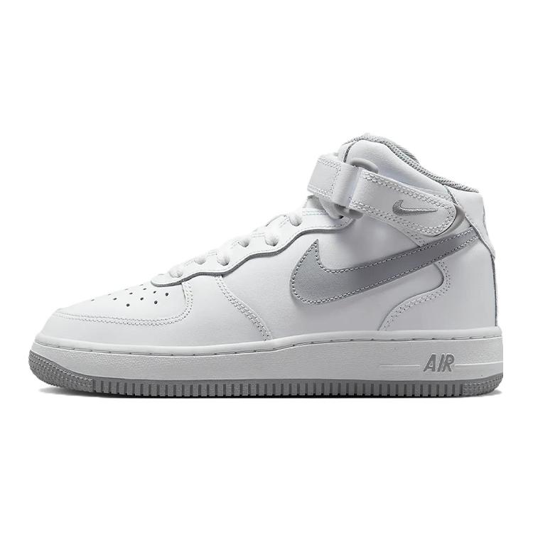 

Новые Nike Air Force 1 Mid LE Белые Серый волк GS DH2933-101 36.5
