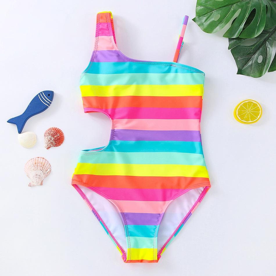 Infant Baby Girls Swimsuit Toddler Sleeveless Mermaid Fish Scale One Piece Swimwear Bikini Children Swimwear Kids Bathing Suit