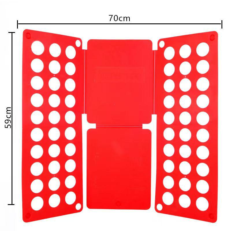 Lazy Person’s Creative Folding Board: Easy Clothes Organizer and Shirt Folding Rack