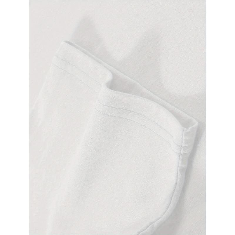 European Size Childrens Fashion Round Neck T-Shirt Summer Casual Printed Top