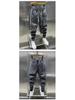 Men's Rogue Style Elastic Slim-Fit Nine-Point Jeans with Drawstring - Versatile for Spring and Autumn