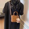 Retro High-End Hand Carry Fashion Bucket Bag Women'S Simple Shoulder Oblique Span Bag
