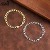 EFFIE QUEEN 2MM 6MM Trendy Cuban Chain Bracelets Simple 925 Sterling Silver Curb Cuban Link Chain Bracelet Bangle Gift SB123