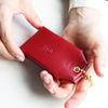 [Porco Rosso] Amulet Case, Leather, Original Tochigi Leather, Made In Japan, Amulet (Red) [sokunou]