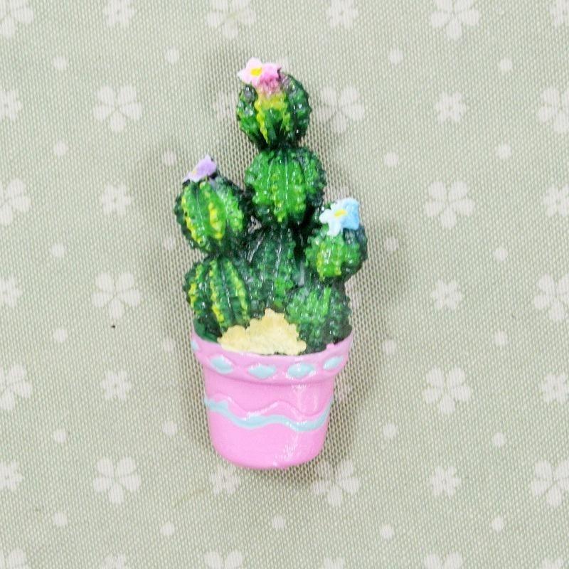 3D Lovely Cactus Plants Magnetic Clasp Refrigerator Home Decor Creative Fridge Magnets