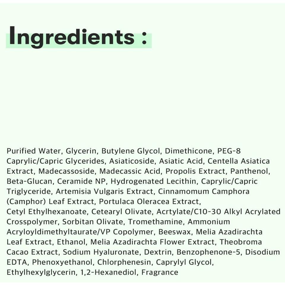 VT COSMETICS CICA Cream 50ml/100ml