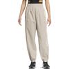 adidas Originals Solid Mid-Rise Fitted Tapered Woven Pocket Casual Pants Women Pants Beige IP0743