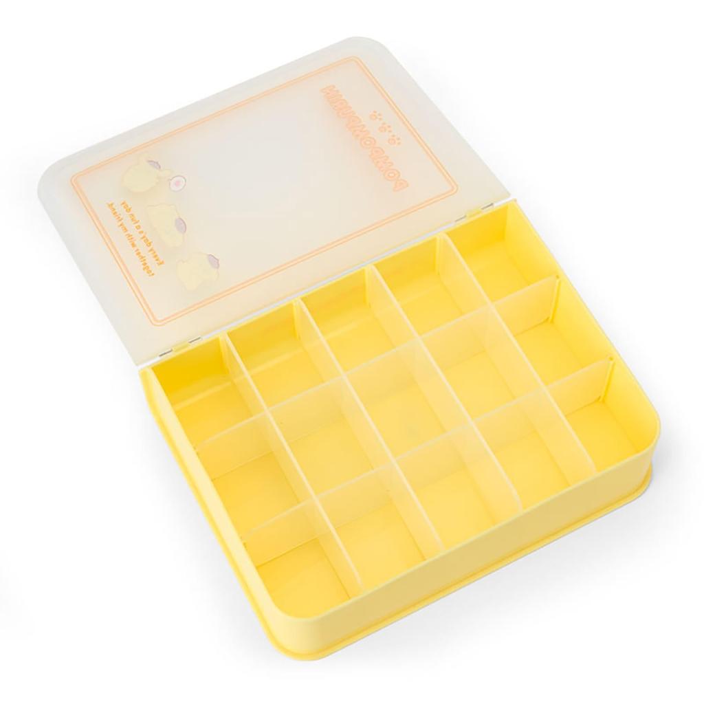 Sanrio Pompompurin Storage 629243 Book-Shaped Case, Medium,