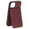 6.1in Phone Case Compatible for IPhone 13 PU Leather Wallet Phone Case with Magnetic Buckle Protective Case with Clip