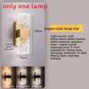 Modern Crystal Wall Light With Led Lamp And Wall For Bedroom And Living Room Decor