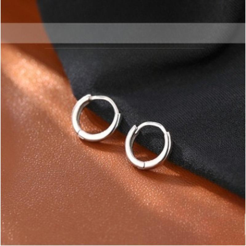 Round Ear Ring with Circular Ear Hook. New Style Earrings. Perfect for Sleeping Without Having To Remove The Earrings. Ear Adornment.