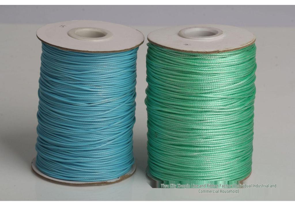 1mm Koreanisches Wachskordel für DIY-Flechten und handgewebte Halsketten