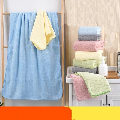 Coral Fleece Towel Soft and Beautiful Bath Towel Safe and Harmless Washcloth