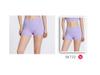 Women's High Waist Pleated Quick-Dry Yoga Shorts - Peach Hip Lifting Fitness Running Pants