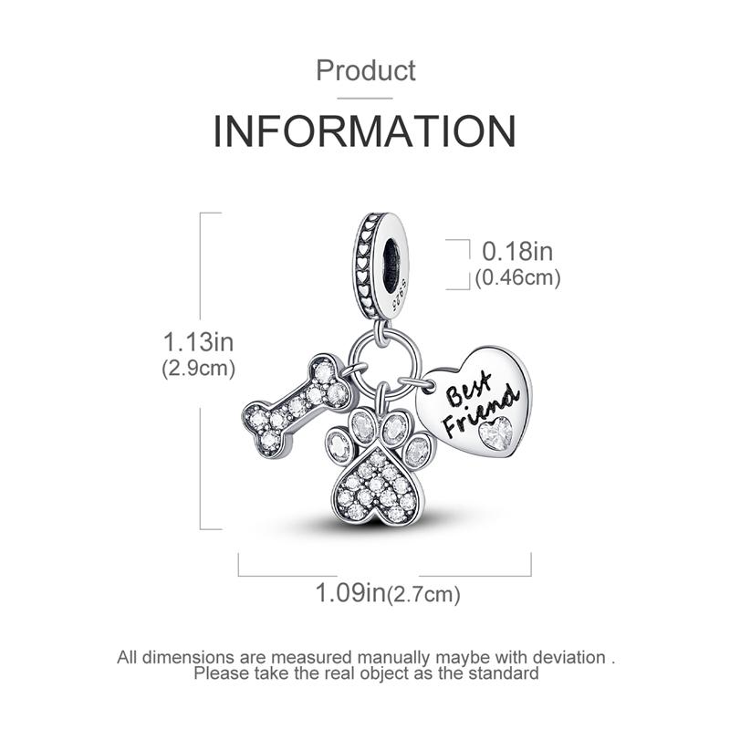 Charms Originales Cute Pet Fish Cat Claw Beads Fits Bracelet Necklace Women Charm Copper Pendant Bead Luxury Diy Jewelry