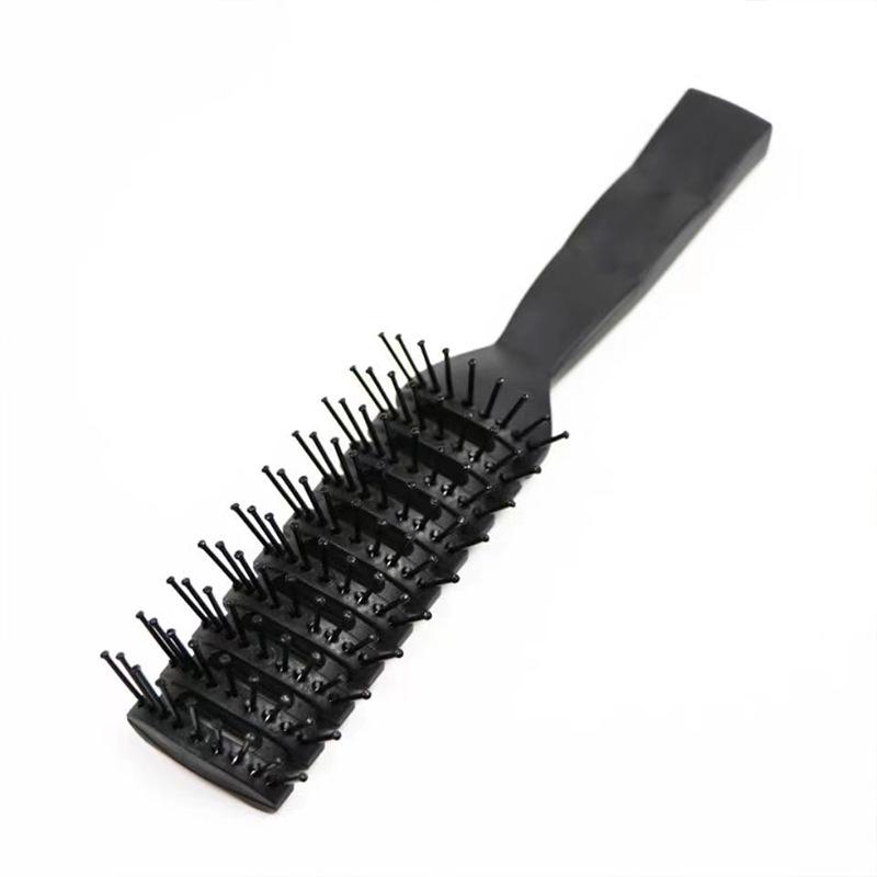 Nine-Row Rib Massage Curling Comb for Oily Hair