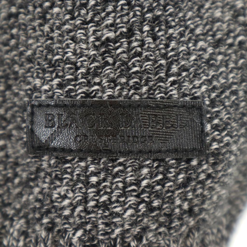 BLACK LABEL CRESTBRIDGE Mock neck Knit jacket M gray Men's Used