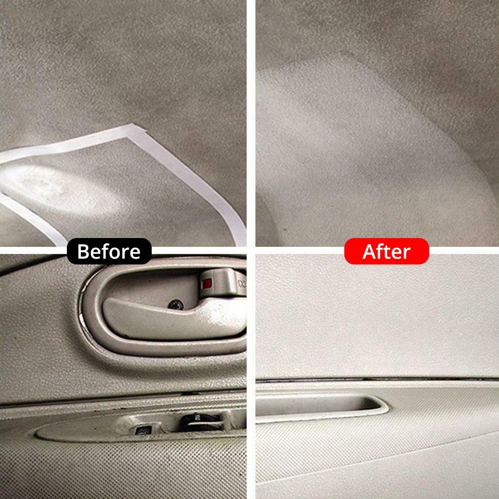 50 мл HVIERO-21 пена для чистки кожи салона автомобиля химчистка средство для чистки — фото 4