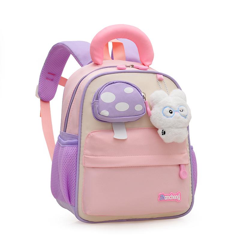 Breathable Cartoon Kindergarten Backpack for Kids - Cute and Lightweight School Bag for Preschoolers