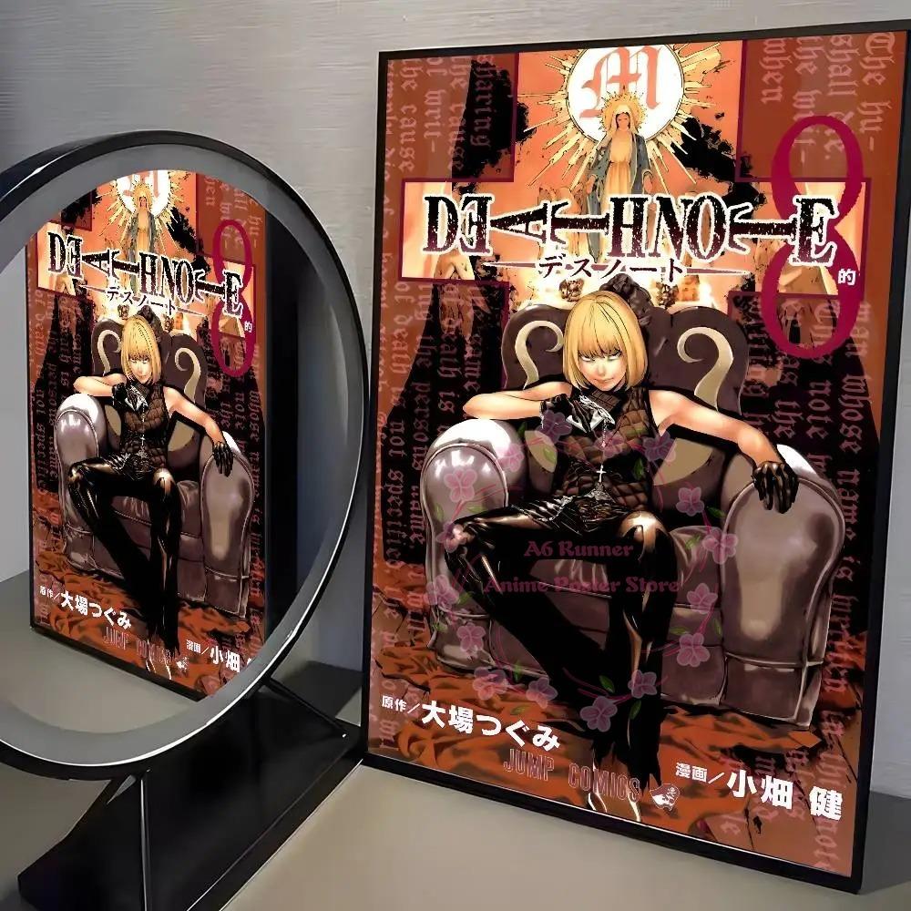 Death Anime Note Dn L Classic Vintage Poster Art Hd Canvas Advanced Aesthetic Printing Paper Wall Art For Living Room Home Decor