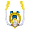 Pu Lian Full Face Dual-Tube Snorkel Mask for Kids