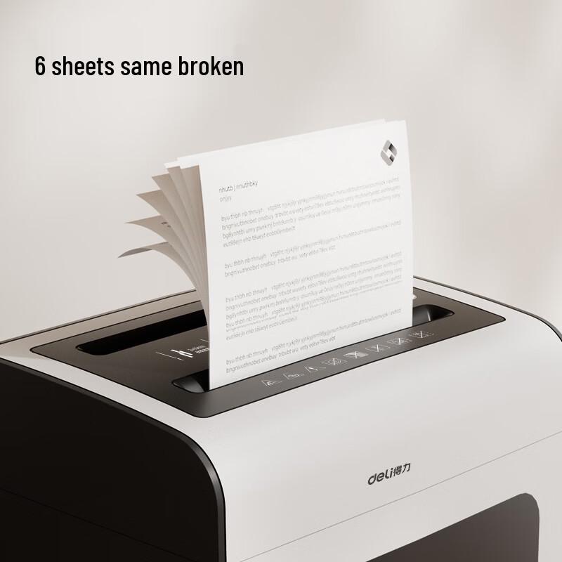 Deli 9914 Multifunction Paper Shredder CN Plug (adapter Included)