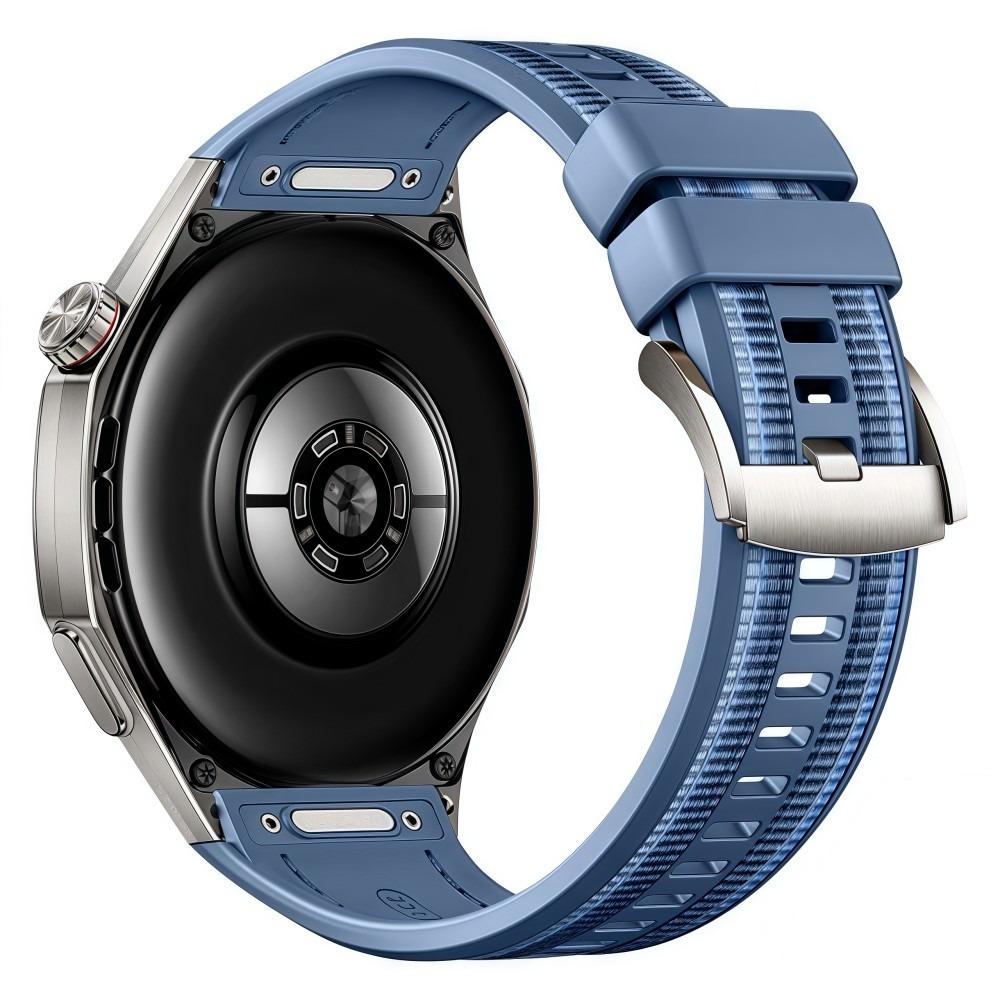 46mm Nylon Silicone Strap Lightweight Breathable Sports Watch Strap Waterproof Solid Color for Huawei Watch GT6 Pro