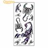 Men 3D Scorpion King Temporary Waterproof Tattoo Sticker
